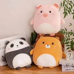 Peluche squishmallow cochon rose petit et mignon
