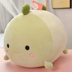 Peluche squishmallow dinosaure vert