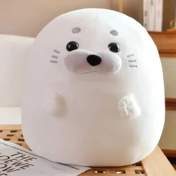 Peluche squishmallow phoque coloré