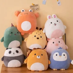 Peluche squishmallow pingouin bleu petit et mignon