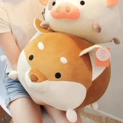 Peluche squishmallow shiba inu glouton