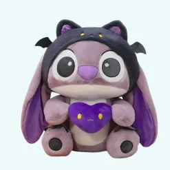 Peluche Stitch chauve-souris violette douce Halloween