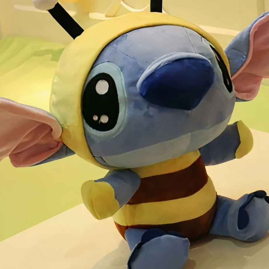 Peluche Stitch déguisé abeille doux câlin enfant