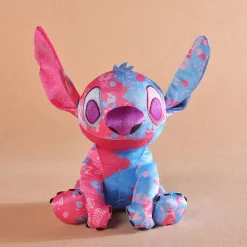 Peluche Stitch Disney rose bleu clair enfant câlin doux