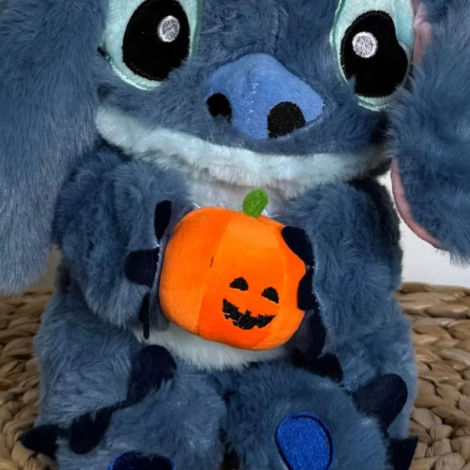 Peluche Stitch Halloween citrouille douce décorative