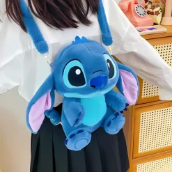 Peluche Stitch sac à dos doux univers Disney enfant