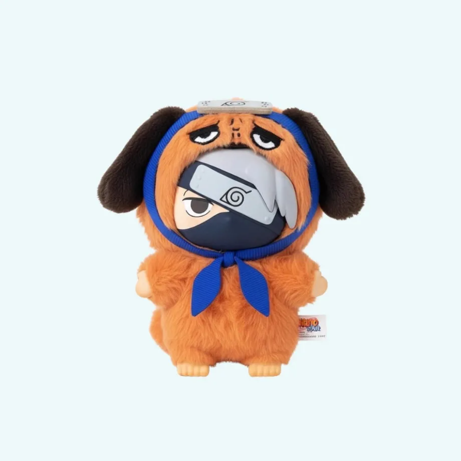 Peluche style Labubu Naruto ninja doux
