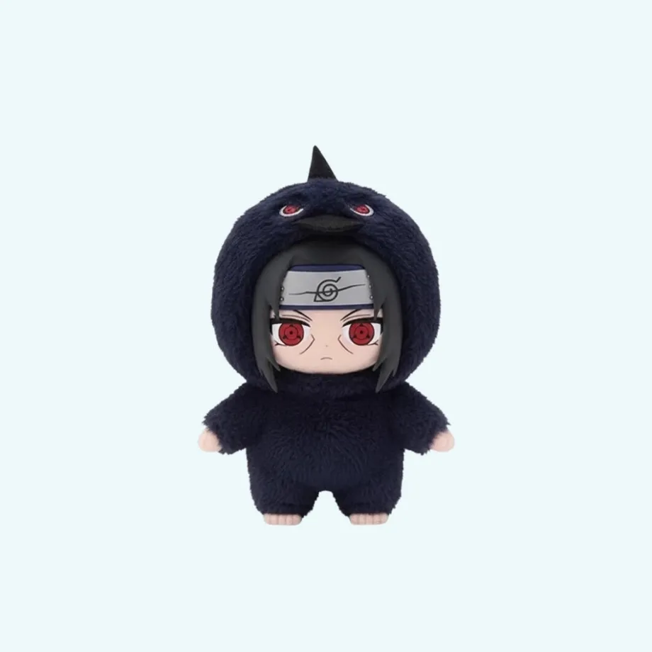 Peluche style Labubu Naruto ninja doux