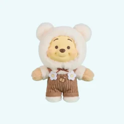 Peluche style Labubu Winnie ourson velours doux câlin