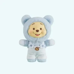 Peluche style Labubu Winnie ourson velours doux câlin