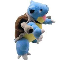 Peluche tortank pokémon carapace blindée et double canon