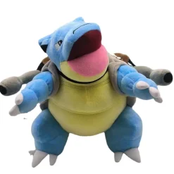 Peluche tortank pokémon carapace blindée et double canon