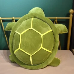 Peluche tortue des océans verte