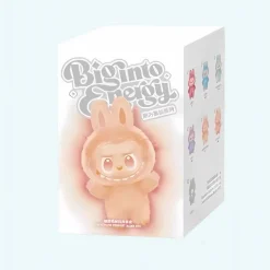 Peluche type Labubu coloré boîte mystère