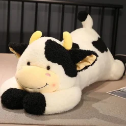 Peluche vache géante et colorée