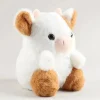 Peluche vache marron et blanche mignonne et douce