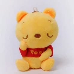 Peluche Winnie Ourson porte-clé doux pour enfant