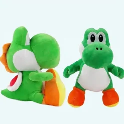 Peluche Yoshi Mario douce verte compagnon enfant jeu