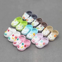 Sabots style crocs pour peluche style Labubu