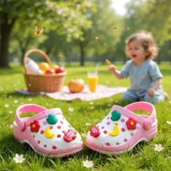 Sabots style crocs pour peluche style Labubu