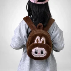 Sac à dos en peluche style Labubu