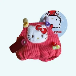 Salopette kawaii peluche type Labubu mignonne