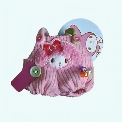 Salopette kawaii peluche type Labubu mignonne
